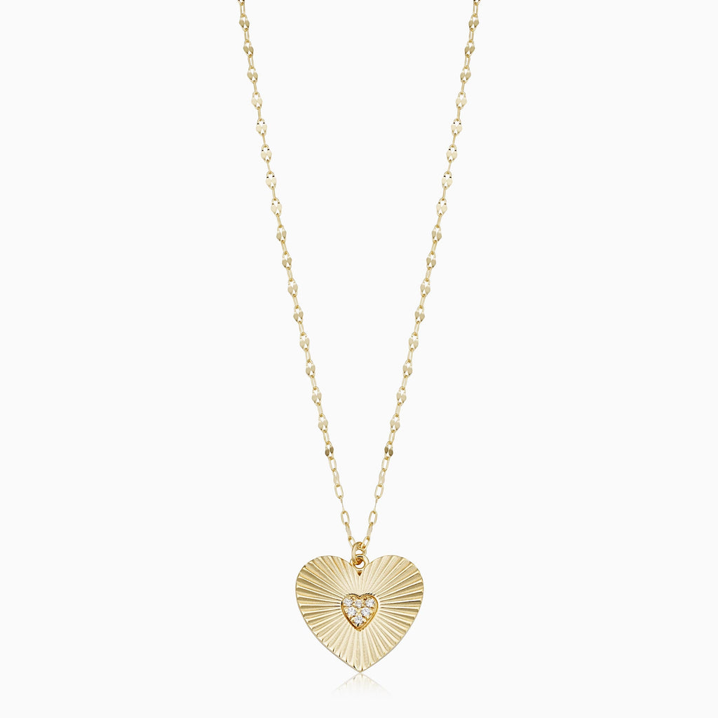 Heartburst Pendant Necklace